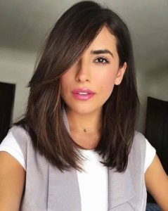 peinado media melena