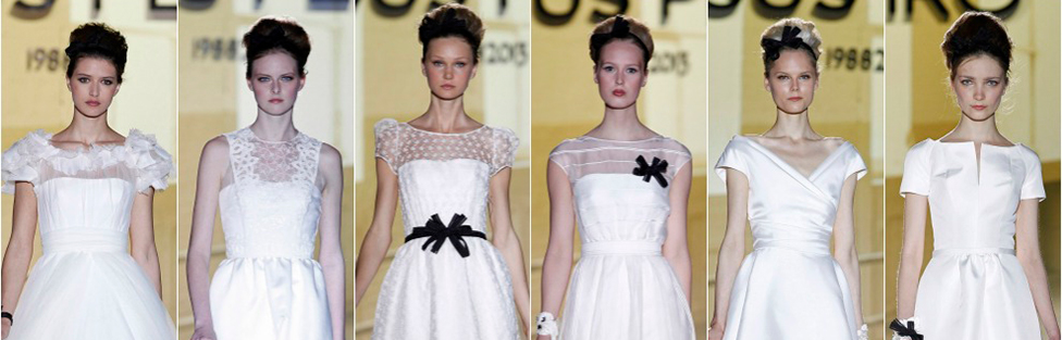 Desfile de Jesús Peiró, 25 años vistiendo novias