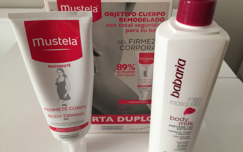mustela crema reafirmante rosa mosqueta Babaria