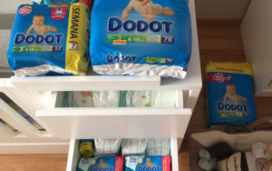 Pañales Dodot azul nuevos